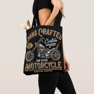 Bolso De Tela Motocicleta artesanal