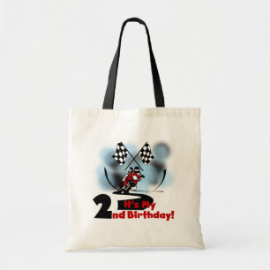 Bolso De Tela Motocicleta Carreras 2º cumpleaños camisetas y reg