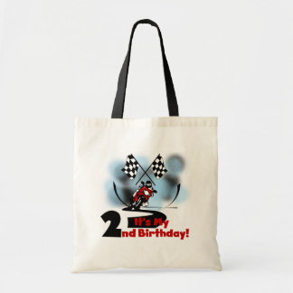 Bolso De Tela Motocicleta Carreras 2º cumpleaños camisetas y reg