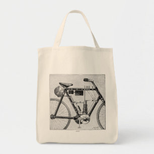 Bolso De Tela Motocicleta de Petrolette Omega, 1895