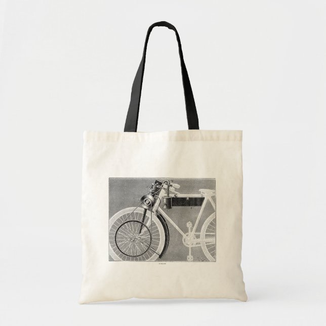 Bolso De Tela Motocicleta de Werner, 1898 (Frente)