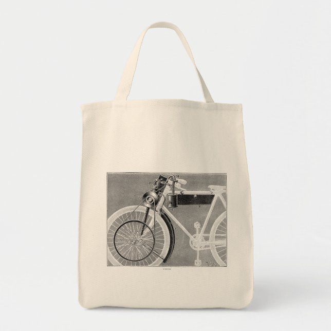 Bolso De Tela Motocicleta de Werner, 1898 (Frente)