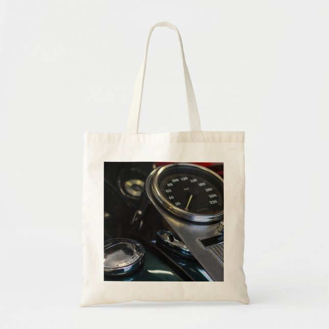 Bolso De Tela Motocicleta motociclista (Frente)