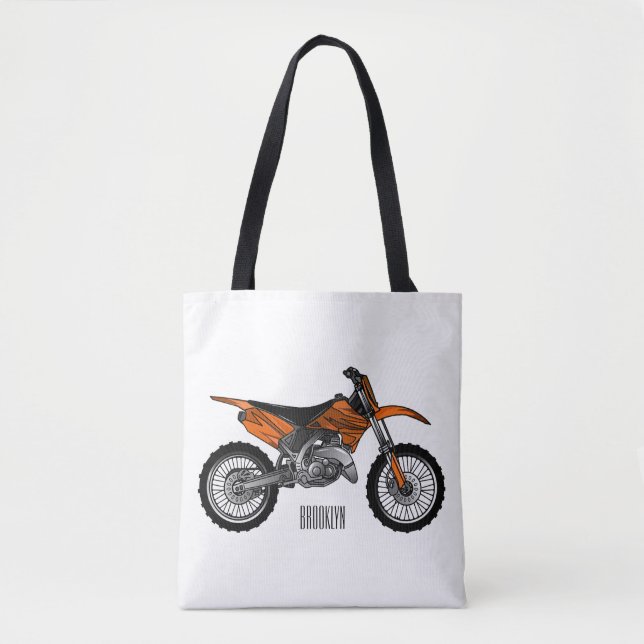 Bolso De Tela Motocicleta sucia fuera de carretera / motocross p (Anverso)