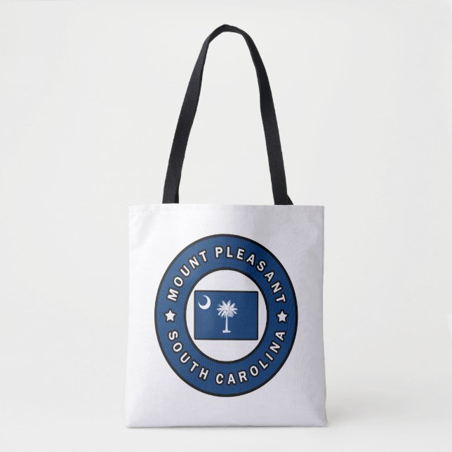 Bolso De Tela Mount Pleasant South Carolina (Anverso)