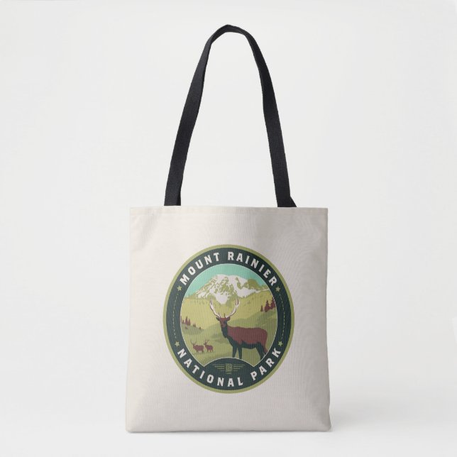 Bolso De Tela Mount Rainier National Park (Anverso)