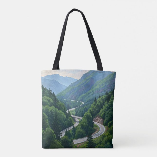 Bolso De Tela  Mountain Pass (Reverso)