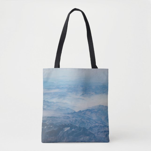 BOLSO DE TELA MOUNTAIN UNDER BLUE SKY AT DAYTIME (Anverso)