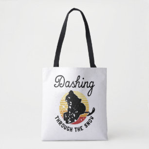 Bolso De Tela Movilización De Nieve - Arrojando La Nieve