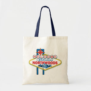 Bolso De Tela Movilización de nieve/Bienvenidos a los bosques de
