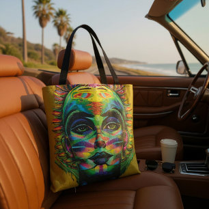 Bolso De Tela Movimiento Artístico 