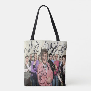 Bolso De Tela mrs browns boys (chicos de mrs) firmaron