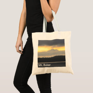 Bolso De Tela Mt. Baker Volcano Tote Bag