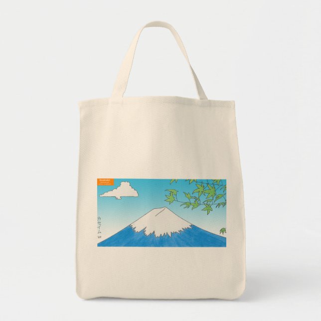 Bolso De Tela Mt Fuji Tote Bag (Frente)