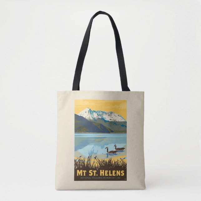 Bolso De Tela Mt Santa Helens | Washington (Anverso)