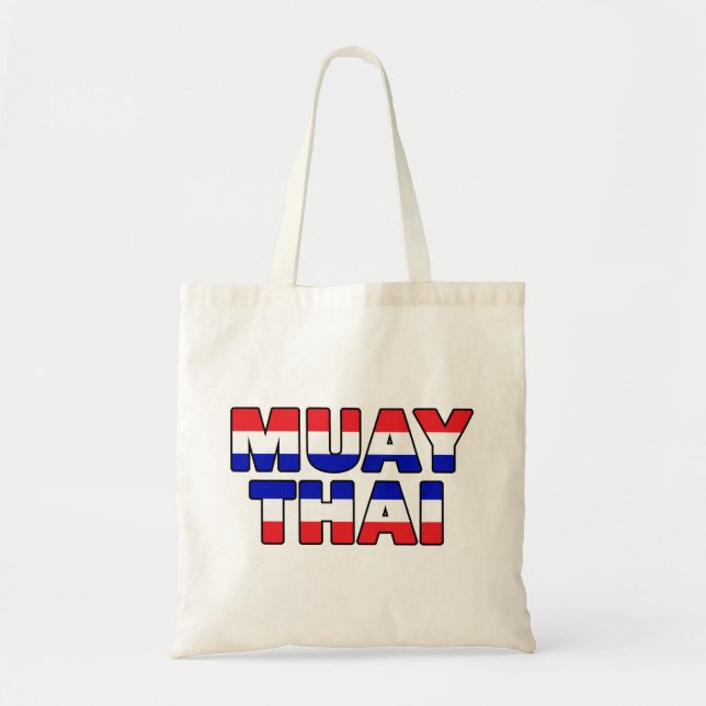 Bolso De Tela Muay Thai (Frente)