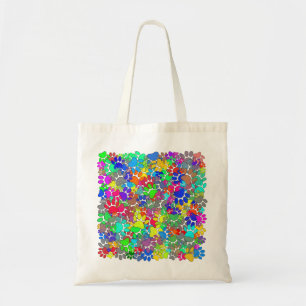 Bolso De Tela Muchas Pintas De Pasta De Perro Por Todas Partes