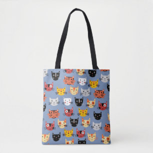 Bolso De Tela Muchos gatos