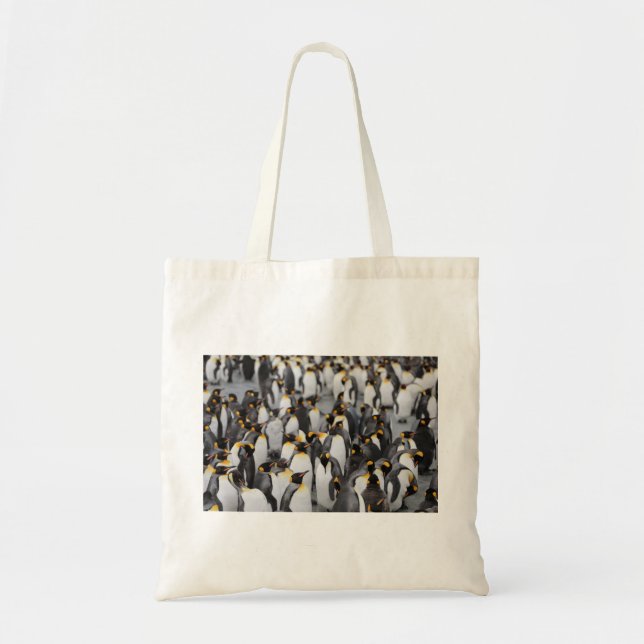Bolso De Tela Muchos pengiunes (Frente)