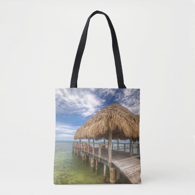 Bolso De Tela Muelle del Caribe (Anverso)