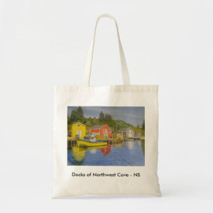Bolso De Tela Muelles de la ensenada del noroeste - NS
