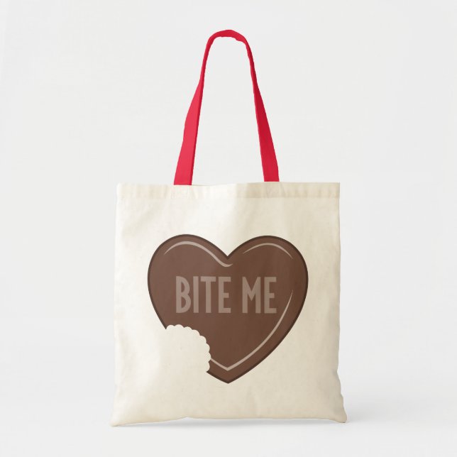 Bolso De Tela Muérdame (Frente)