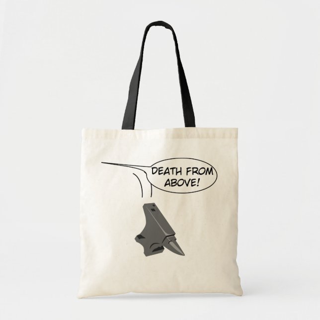 Bolso De Tela ¡Muerte desde arriba! (Frente)