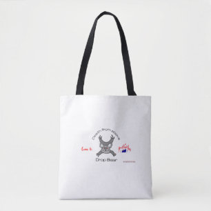 Bolso De Tela Muerte desde arriba
