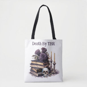 Bolso De Tela Muerte por TBR, Amante de los Libros 