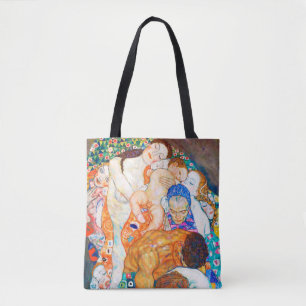 Bolso De Tela Muerte y vida, Gustav Klimt