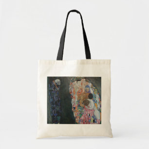 Bolso De Tela Muerte y vida por Gustav Klimt Vintage Art Nouveau