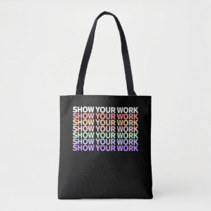 Bolso De Tela Muestra Tu Trabajo Lindo Profesor De Matemáticas D