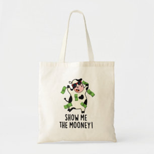 Bolso De Tela Muéstrame el lunar gracioso de vaca