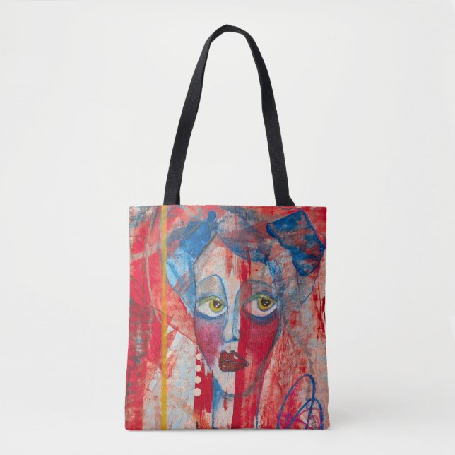 Bolso De Tela "Mujer (104)" (Anverso)
