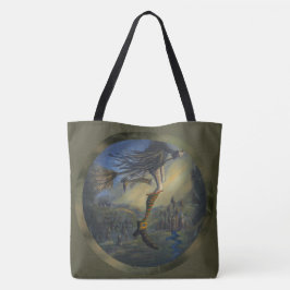 Bolso De Tela Mujer bruja