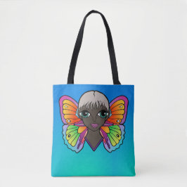 Bolso De Tela Mujer Con Alas De Mariposa