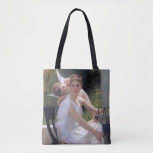 Bolso De Tela Mujer con Cupido, Bouguereau
