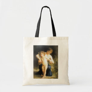 Bolso De Tela Mujer con Cupido, Bouguereau