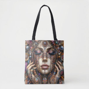 Bolso De Tela Mujer con elaborada fundamentación de inspiración 