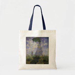 Bolso De Tela Mujer con Paraguas de Claude Monet, Arte Antiguo