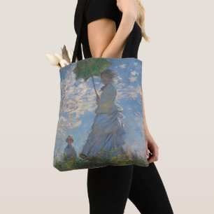 Bolso De Tela Mujer con parasol - Madame Monet y su hijo
