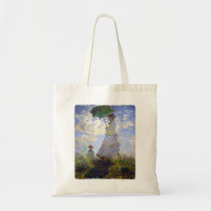 Bolso De Tela Mujer con un parasol de Claude Monet