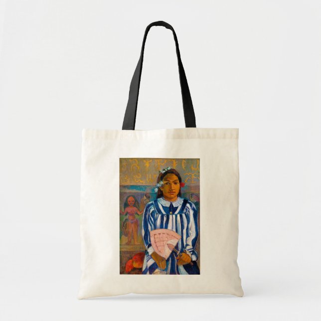 Bolso De Tela Mujer con ventilador, Gauguin (Frente)