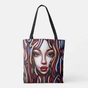 Bolso De Tela Mujer de fantasía moderna original única y trendy