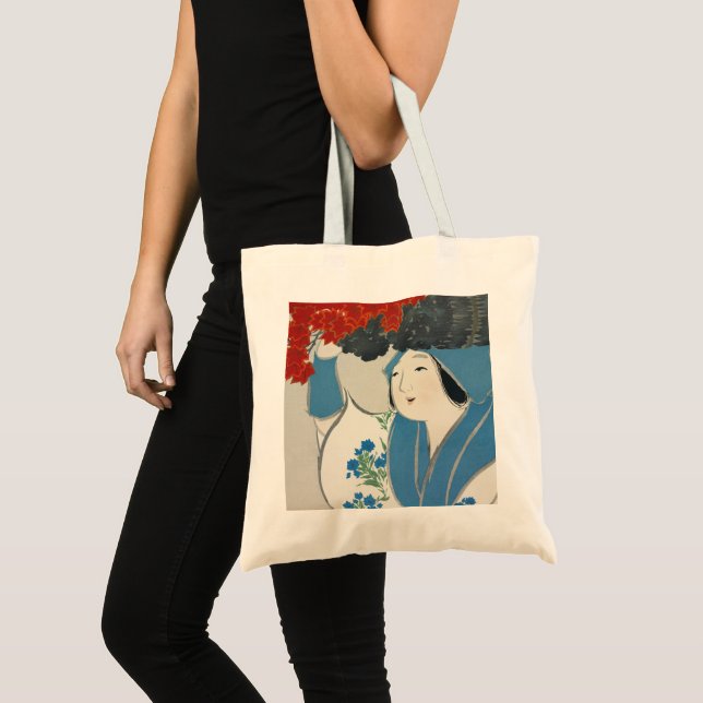 Bolso De Tela Mujer de Momoyogusa (1909) (Anverso (producto))