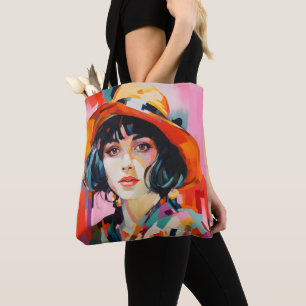 Bolso De Tela Mujer del Fauvismo en Gorra