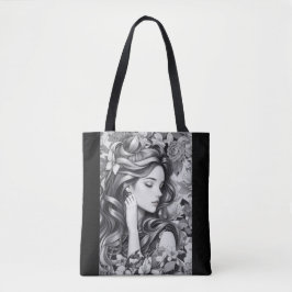 Bolso De Tela Mujer durmiendo
