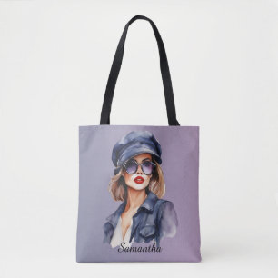 Bolso De Tela Mujer elegante con Gorra