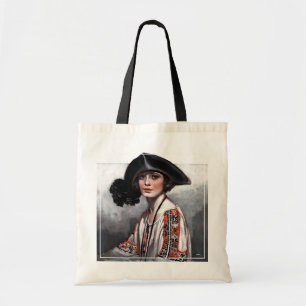 Bolso De Tela Mujer en blusa bordada