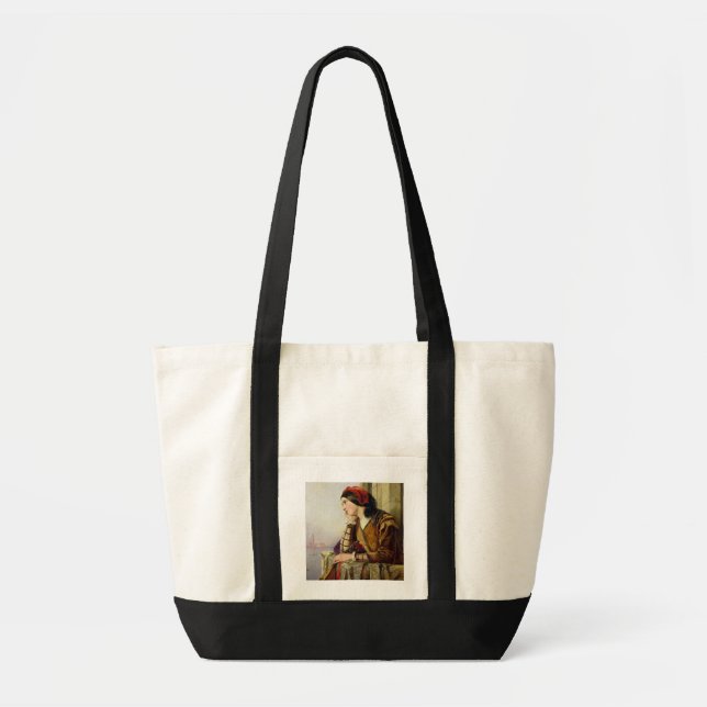 Bolso De Tela Mujer en el amor, 1856 (Frente)